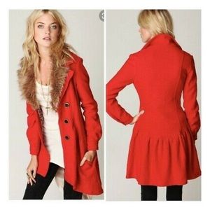 Free people pea coat